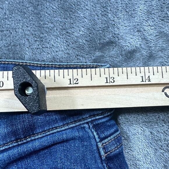 Joe's Jeans‎ Womens 27 Luna Mid-Rise Cigarette Ankle Distressed Raw Hem - Picture 11 of 14